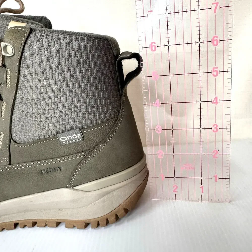OBOZ Jourdain Boots Size 7.5 Insulated Waterproof Vibram Gorp Outdoor‎ Winter